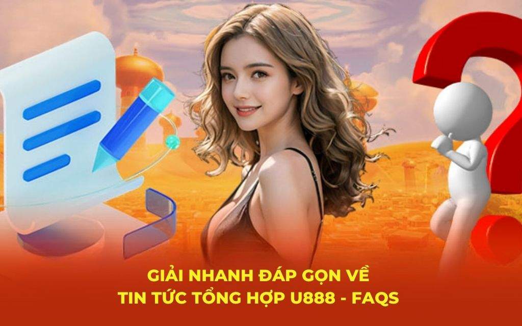 Giải nhanh đáp gọn về tin tức tổng hợp U888 - FAQs