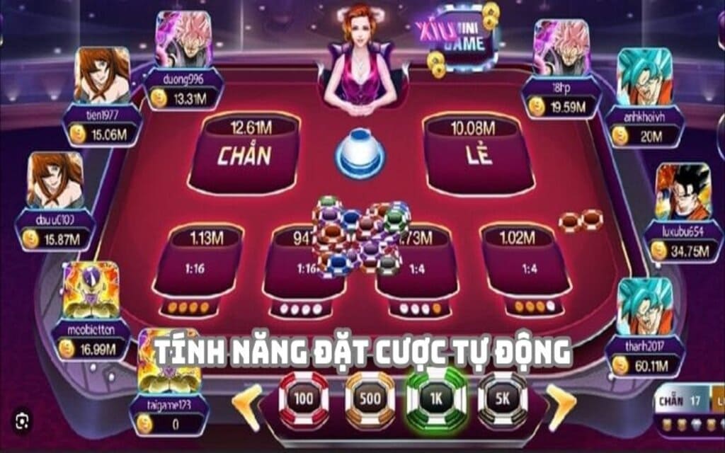 Mẹo chơi xóc đĩa online cực dễ dàng với tính năng đặt cược tự động