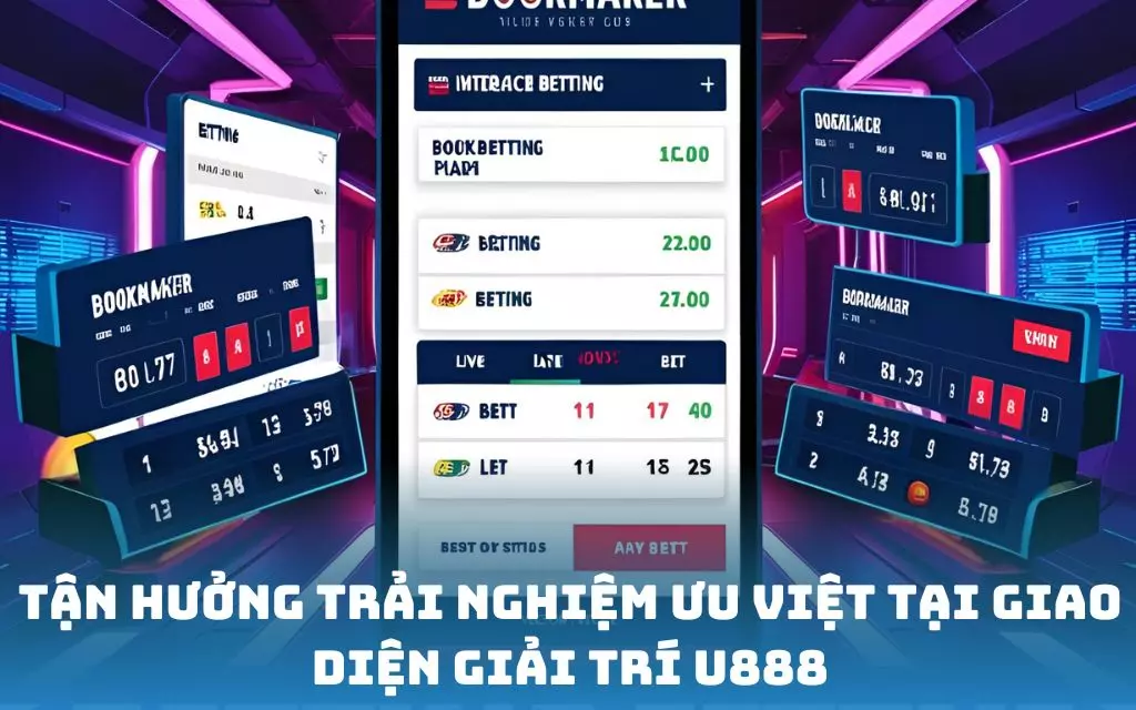 Tận hưởng trải nghiệm ưu việt tại giao diện giải trí U888