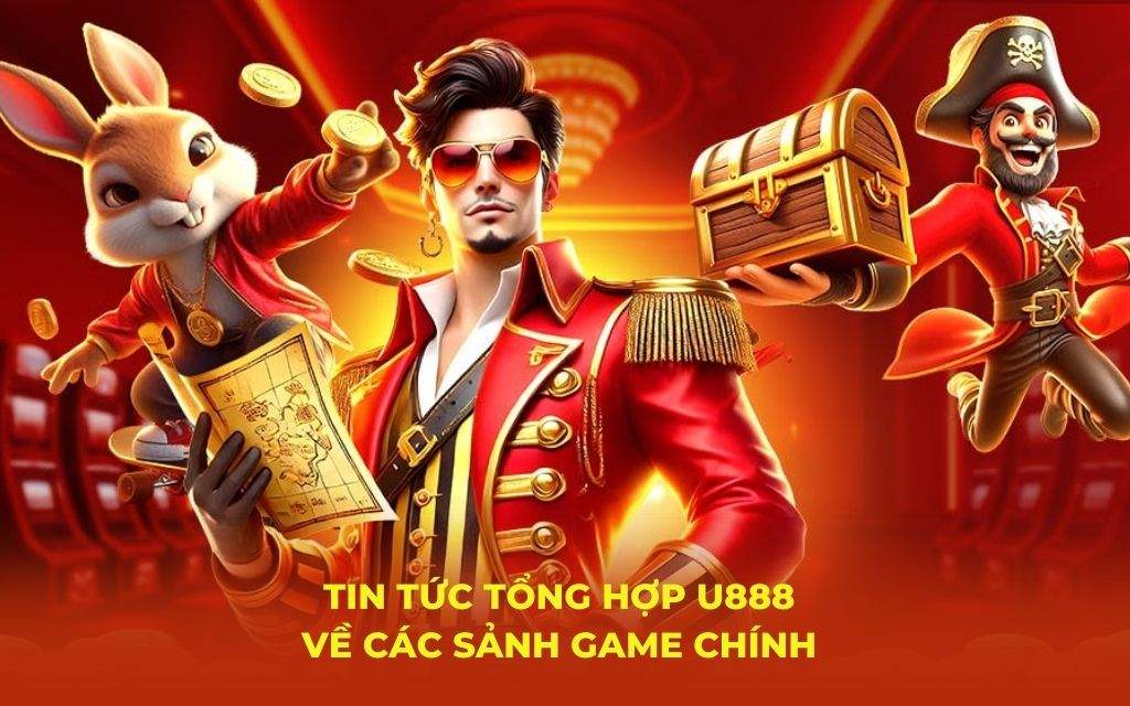 Tin tức tổng hợp U888 về các sảnh game chính