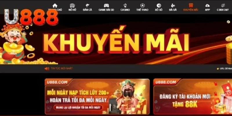 Ưu điểm lớn từ trò chơi Hot U888