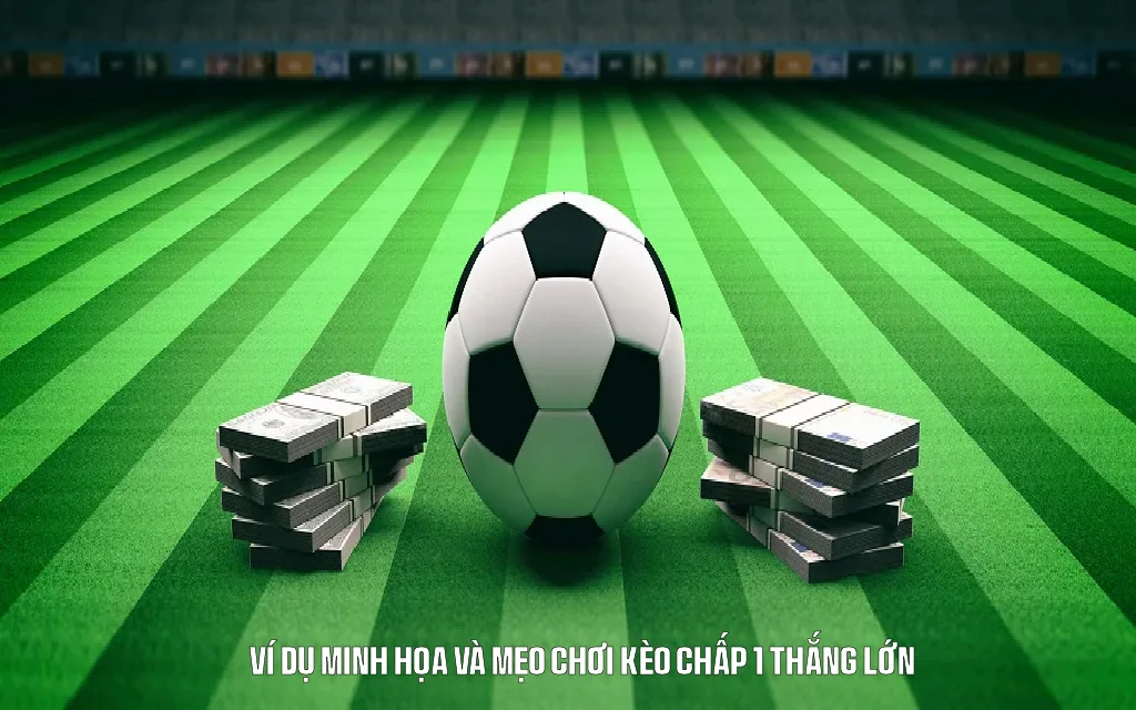 Ví dụ minh họa và mẹo chơi kèo chấp 1 thắng lớn